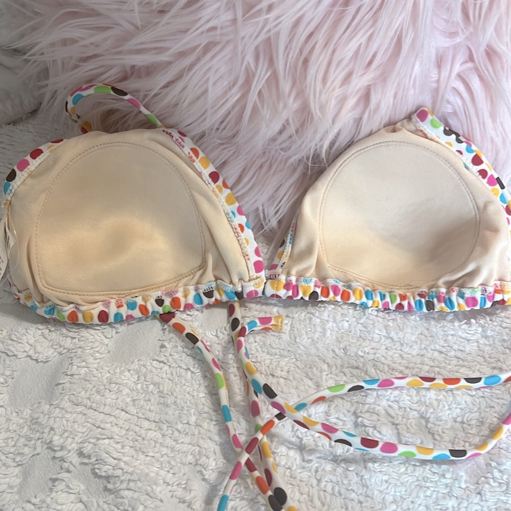 Polka Dot Bikini Top - Picture 10 of 10